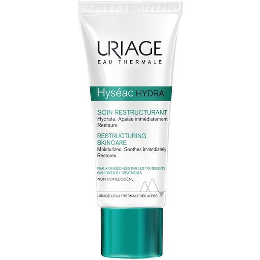 Uriage Hyseac feuchtigkeitsspendende und reparierende Gesichtscreme 24h mit Centella Asiatica 40ml