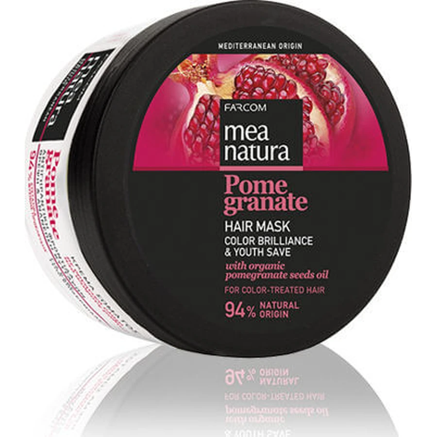 Farcom Mea Natura Granaatappel Haarmasker Color Brilliance Kleurbehoud Haarmasker 250ml