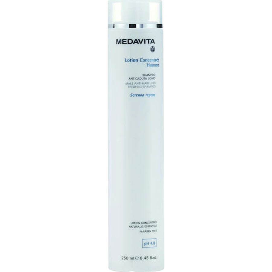Medavita Lotion Concentree Shampooing contre la chute des cheveux pour tous les types de cheveux 250ml