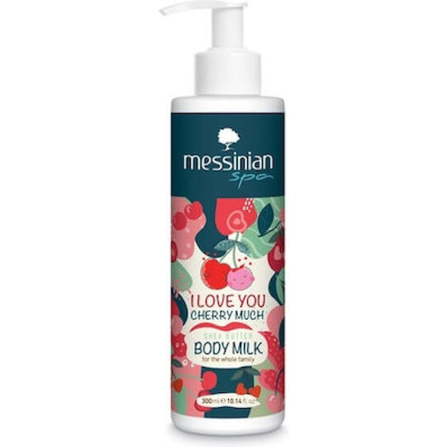 Messinian Spa I Love You Cherry Much Hydraterende Bodycrème met Aloë Vera 300ml