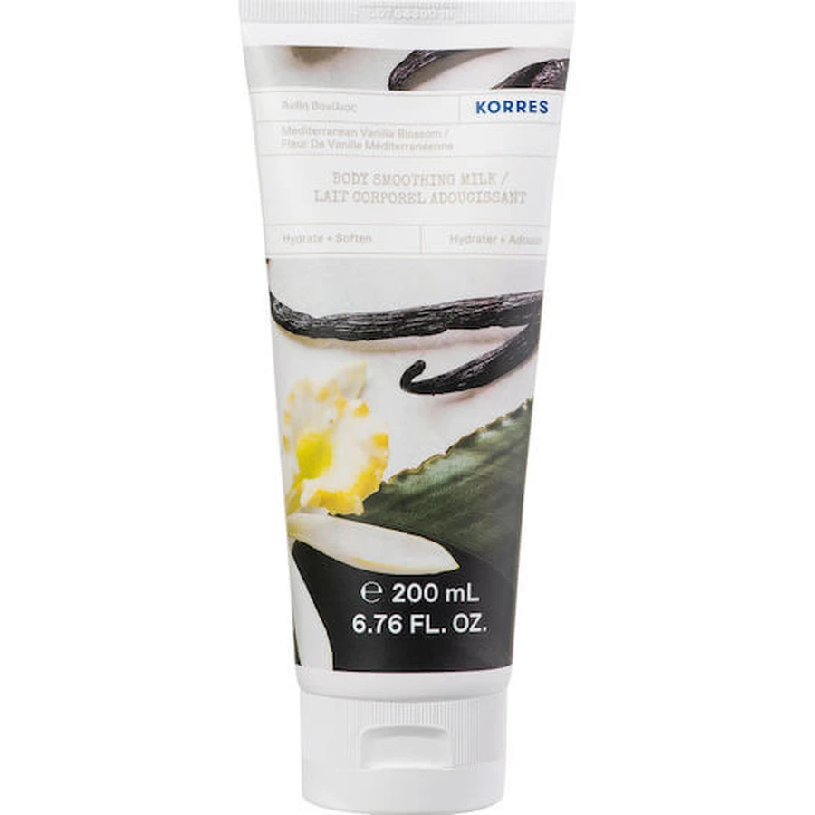 Korres Leche Corporal Hidratante Flor de Vainilla con Fragancia de Vainilla para todo tipo de piel 200ml