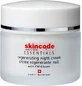 Skincode Essentials Rich Moisturizing and Anti-Aging Night Face Cream with Vitamin C and Collagen 50ml