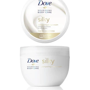 Dove Zijdezachte Hydraterende Bodycrème met Urea voor Droge Huid 300ml