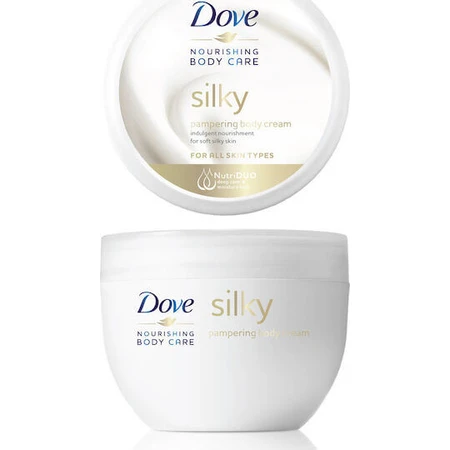 Dove Zijdezachte Hydraterende Bodycrème met Urea voor Droge Huid 300ml