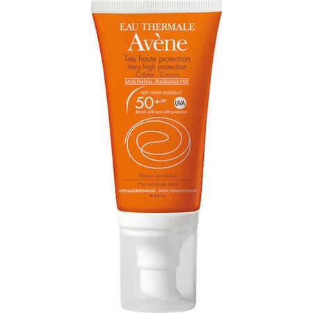 Eau Thermale Avène Comfort Cream Water Proof Sun Protection Face Cream SPF50 50ml
