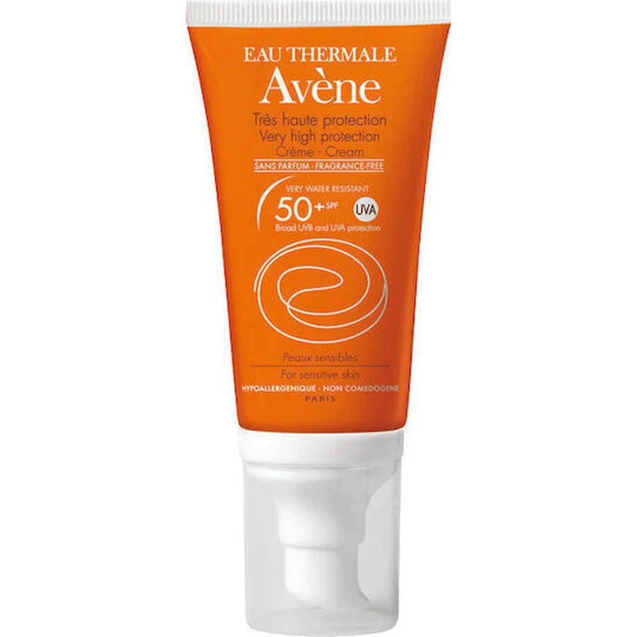 Eau Thermale Avène Comfort Cream Water Proof Sun Protection Face Cream SPF50 50ml