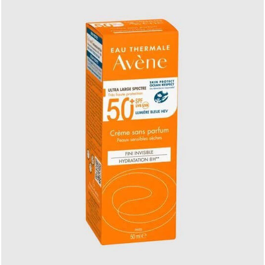 Eau Thermale Avène Comfort Cream Water Proof Sun Protection Face Cream SPF50 50ml