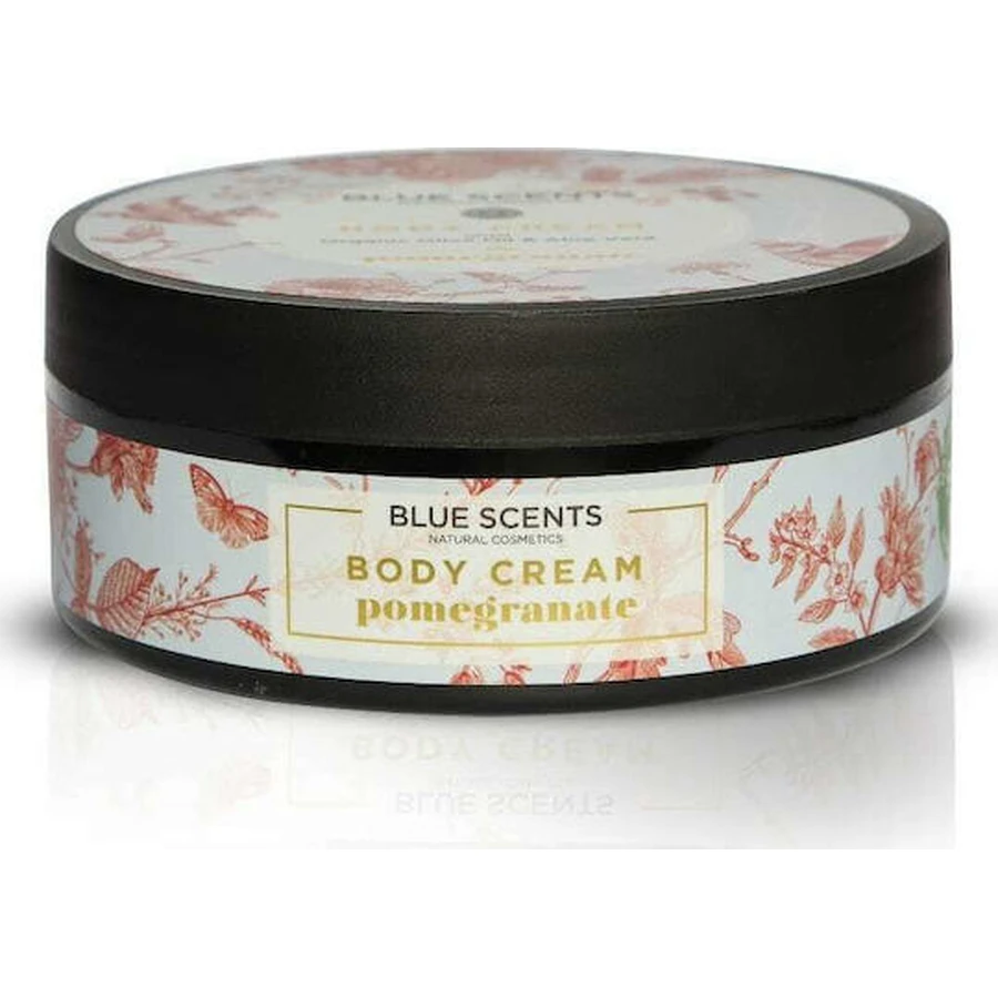 Blue Scents Granaatappel Body Hydraterende Crème met Jasmijngeur voor alle huidtypes 210ml