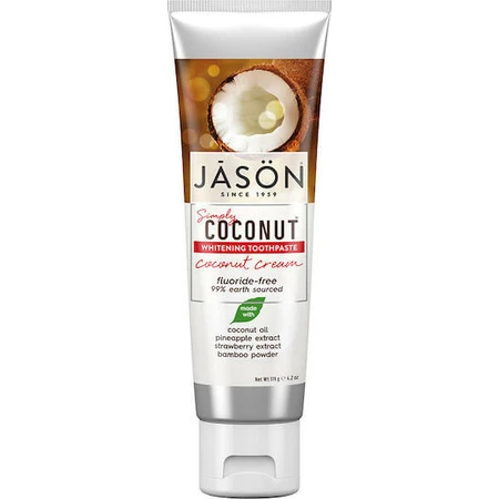 Jason Simply Coconut Whitening Whitening Toothpaste Fluoride-Free Whitening Toothpaste 119gr