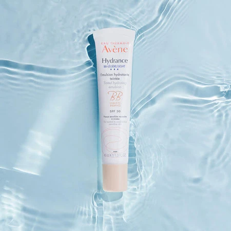 Eau Thermale Avène Hydrance Emulsión Facial Hidratante Ligera de Día Tintada con SPF30 Contra Imperfecciones 40ml