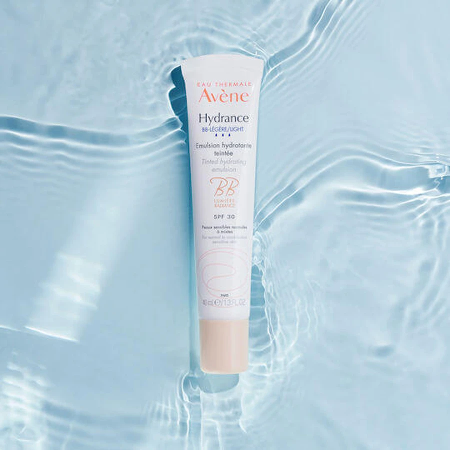 Eau Thermale Avène Hydrance Emulsión Facial Hidratante Ligera de Día Tintada con SPF30 Contra Imperfecciones 40ml