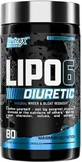 Nutrex Lipo 6 Black Diuretic with Unflavoured Flavor 80 caps