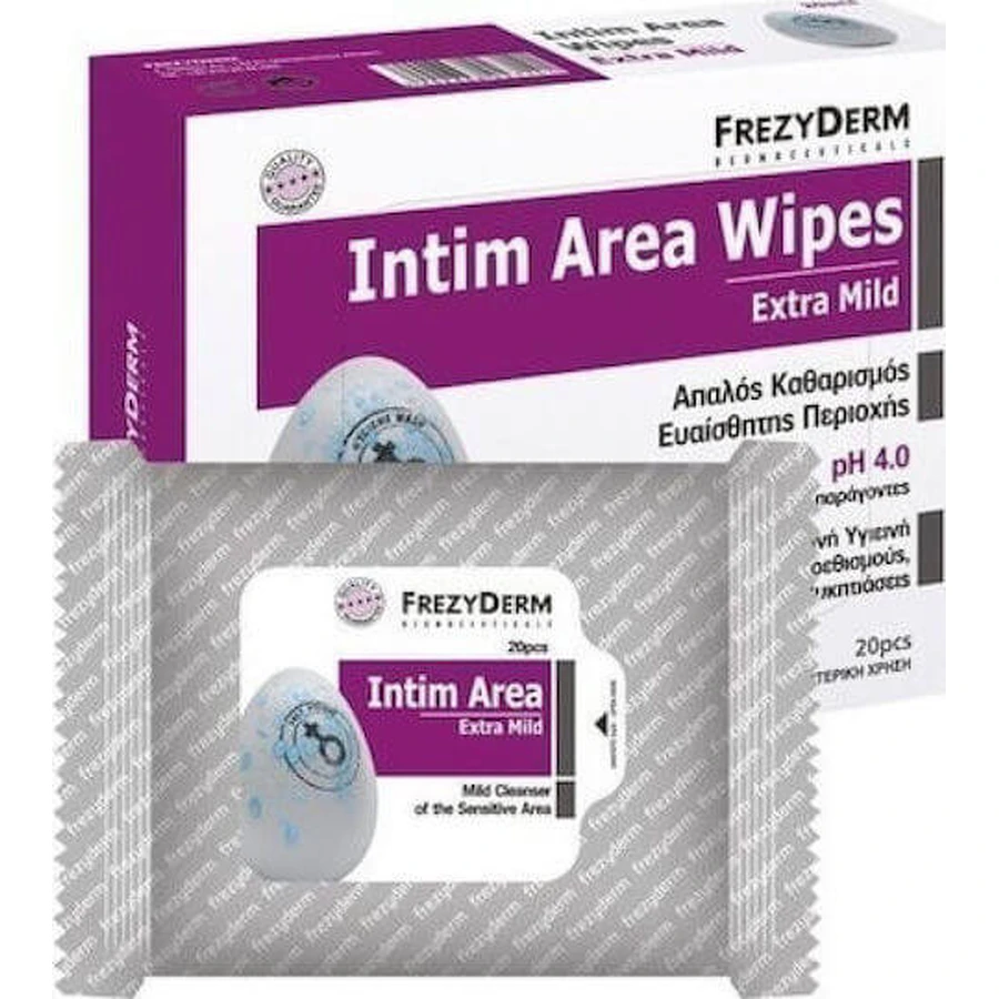 Frezyderm Intim intieme doekjes pH 4 doekjes 20st
