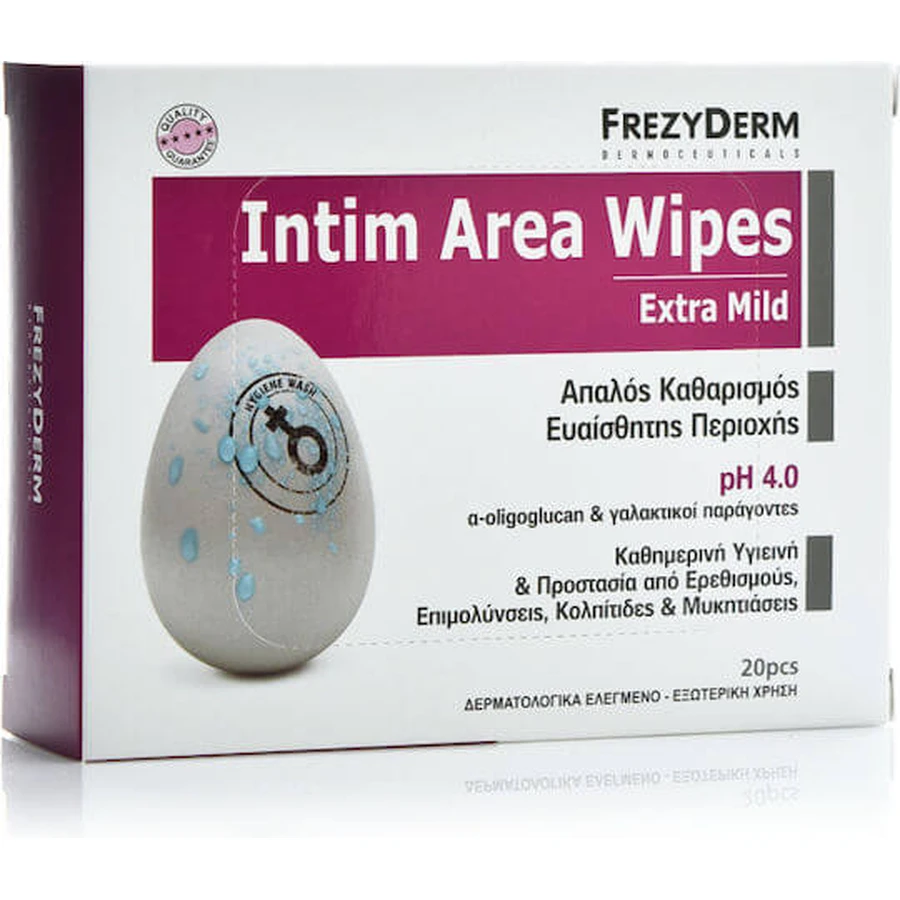 Frezyderm Intim intieme doekjes pH 4 doekjes 20st