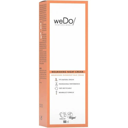 Wedo Crème de nuit nourrissante Lotion capillaire nourrissante 100ml