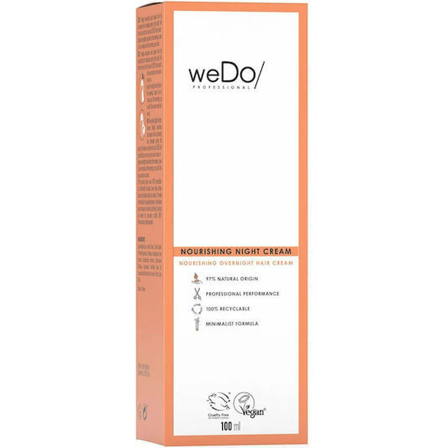 Wedo Crème de nuit nourrissante Lotion capillaire nourrissante 100ml