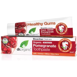 Dr.Organic Pomegranate Toothpaste for Sensitive Teeth and Cavities 100ml