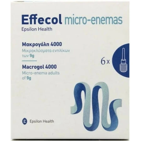 Epsilon Health Micro-Enemas Macrogol 4000 6 x 9gr