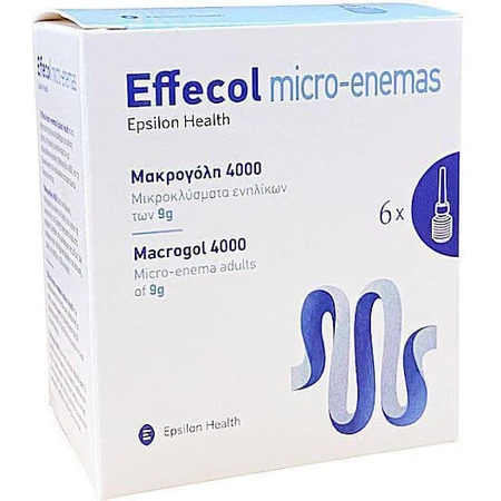 Epsilon Health Micro-Enemas Macrogol 4000 6 x 9gr