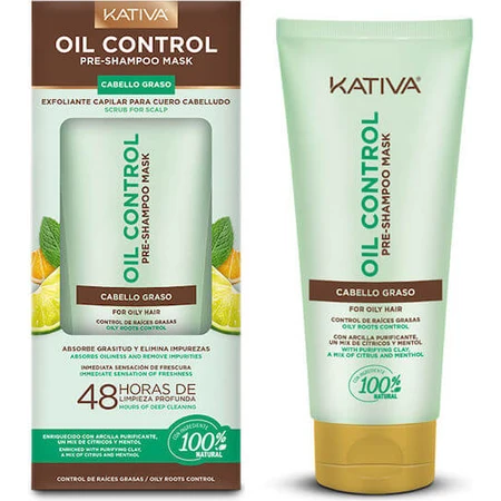 Kativa Olie Controle Pre-Shampoo Repair Haarmasker 200ml