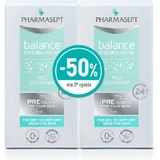 Pharmasept Balance Milde Deodorant 24h Roll-On Deodorant Aluminiumvrij 2x50ml