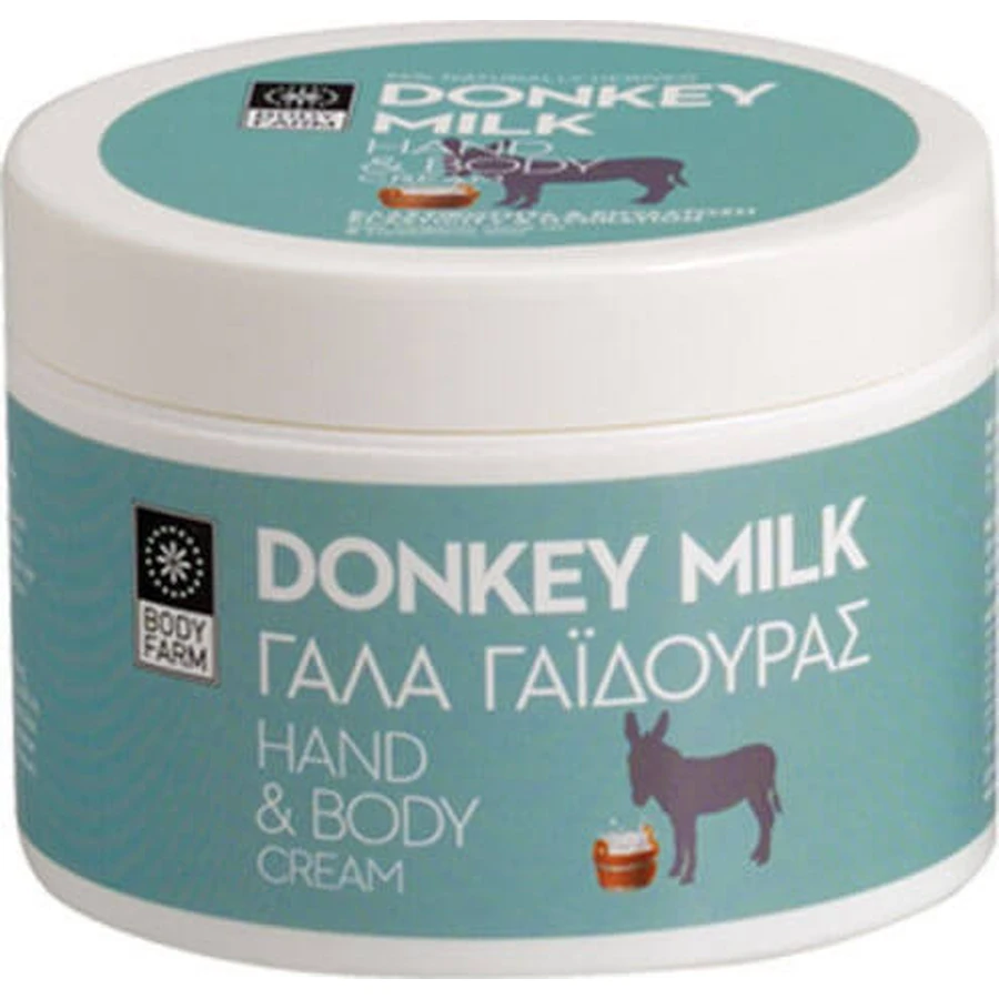 Bodyfarm Hydraterende Bodycrème met Ezelinnenmelk voor alle huidtypes 200ml
