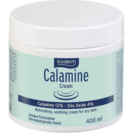 Boderm Calamine Moisturizing Body Cream for Dry Skin 400ml