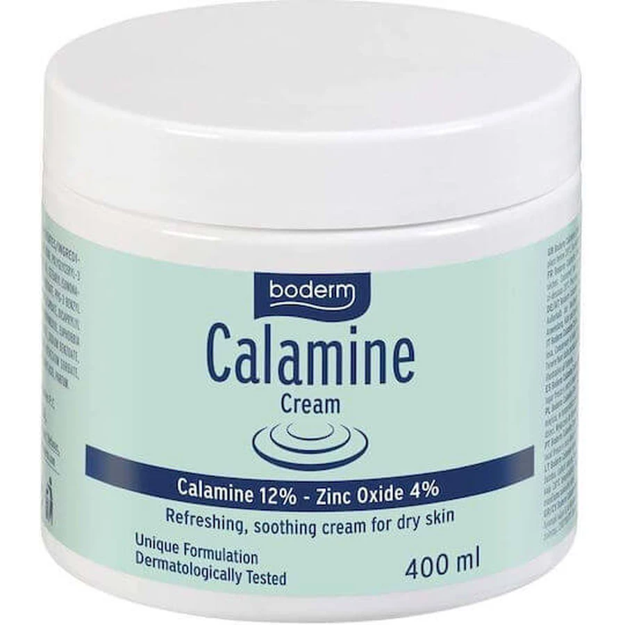Boderm Calamine Moisturizing Body Cream for Dry Skin 400ml