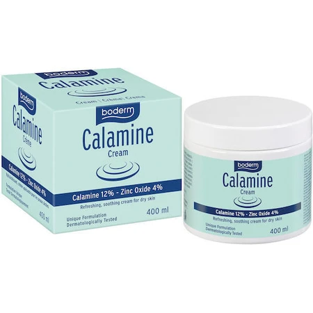 Boderm Calamine Moisturizing Body Cream for Dry Skin 400ml
