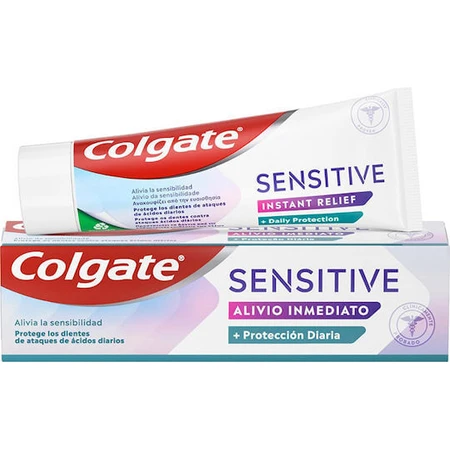 Colgate SENSITIVE SENSITIVE INSTANT RELIEF DAILY PROTECTION Toothpaste 2x75ml