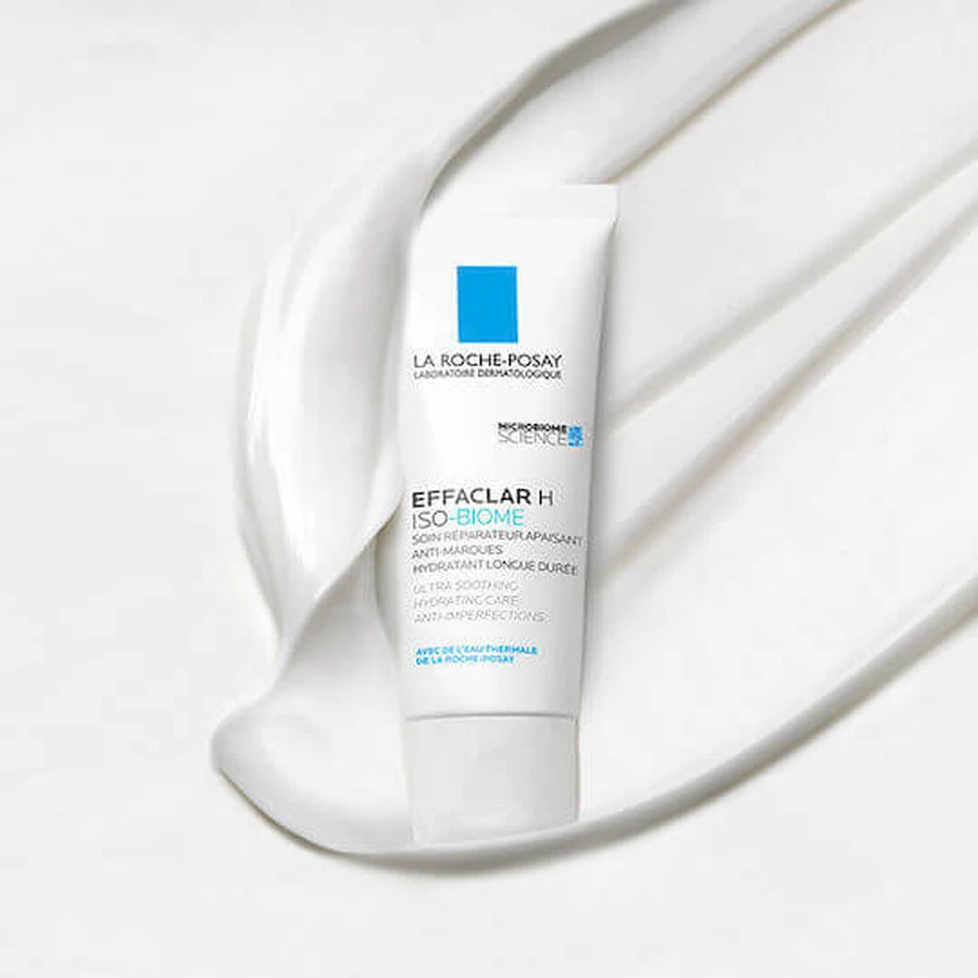 La Roche Posay Effaclar H ISO-Biome Crema Ligera Hidratante y Seborreguladora para Pieles Mixtas con Niacinamida y Pantenol 40ml