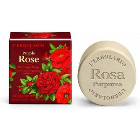 L' Erbolario Rosa Purpurea Hand Soap Bar 100gr