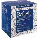 Allergan Refresh Eye Drops 30x0.4ml