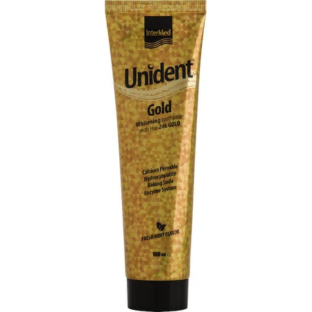InterMed Unident Gold Whitening Tandpasta 100ml