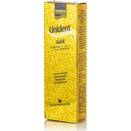 InterMed Unident Gold Whitening Tandpasta 100ml