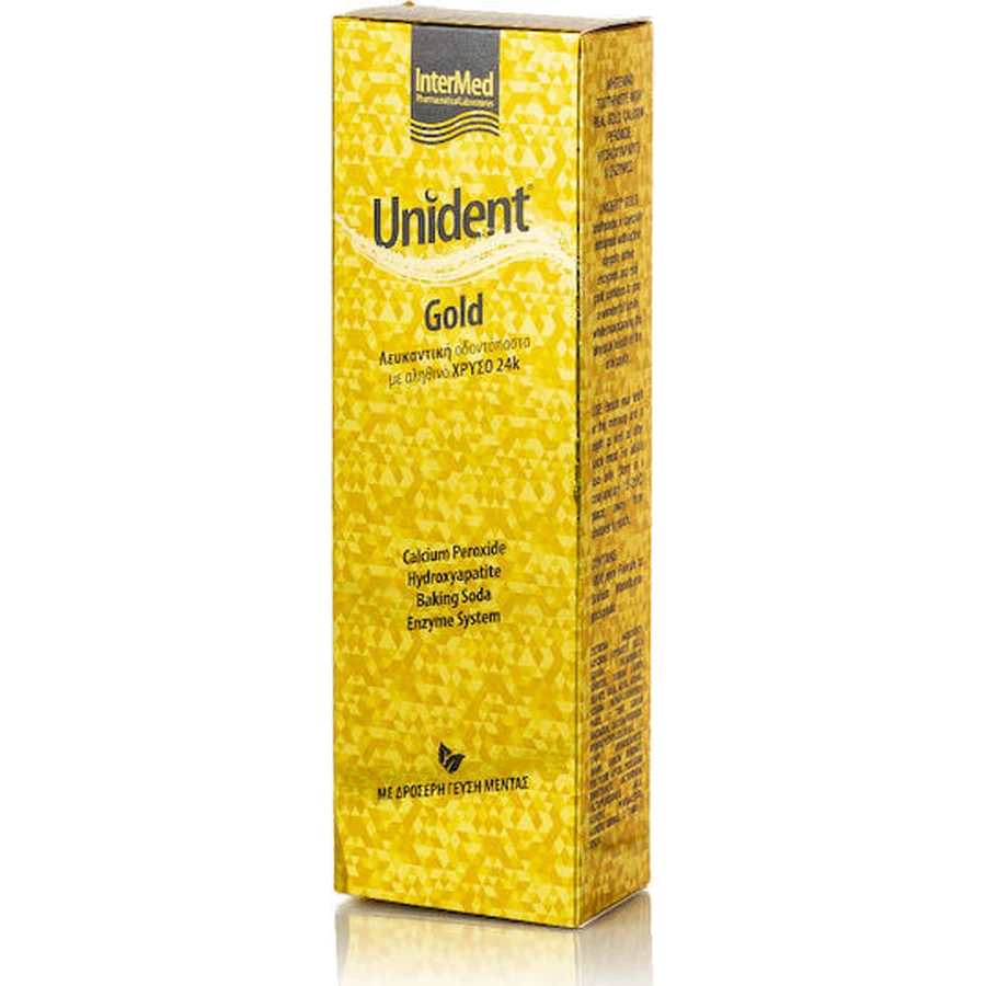 InterMed Unident Gold Whitening Tandpasta 100ml