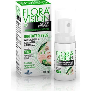 Novax Pharma Flora Vision Augenspray mit Hyaluronsäure 10ml