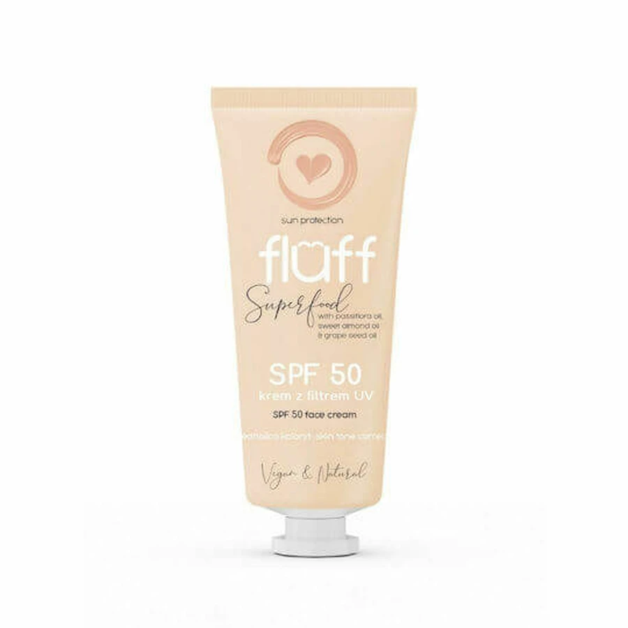 Fluff Sunscreen Face Cream SPF50 50ml
