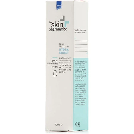 InterMed Skin Pharmacist Hydra Boost Moisturizing Face Cream 24h with Aloe Vera 40ml for Minimizing Pores