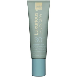 InterMed Luxurious Suncare Moisturising, Anti-Ageing and Brightening Day Face Cream with SPF30 with Hyaluronic Acid 50ml