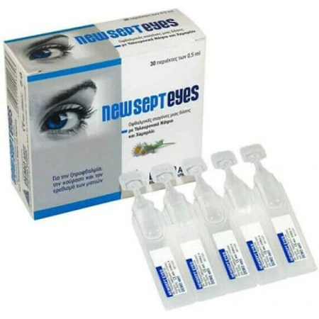 Demo Newsepteyes Hyaluronzuur Oogdruppels voor droge ogen 30x0,5ml