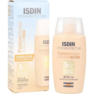 Isdin Photoprotector Fusion Water Sun Protection Gesichtscreme SPF50 mit Lichtpigment 50ml