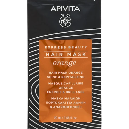 Apivita Orange Shine Shining Hair Mask 20ml
