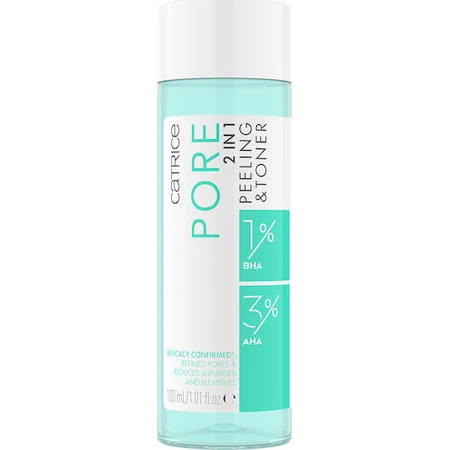 Catrice Cosmetics Tónico Facial 2 en 1 Loción Peeling 100ml