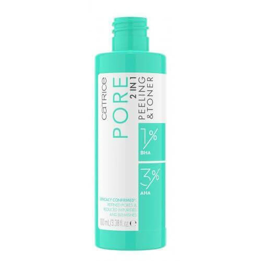 Catrice Cosmetics Tónico Facial 2 en 1 Loción Peeling 100ml