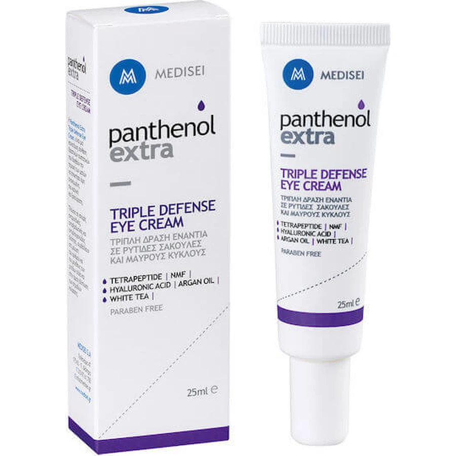 Medisei Triple Defense Anti-Wrinkle Eye Cream with Hyaluronic Acid 25ml