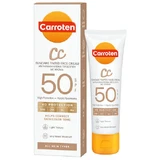 Carroten Waterproof Sun Protection Face Cream SPF50 with Pigment 50ml