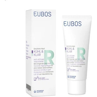 Eubos Cool & Calm Moisturizing Day Face Cream with SPF20 against Redness with Panthenol 40ml