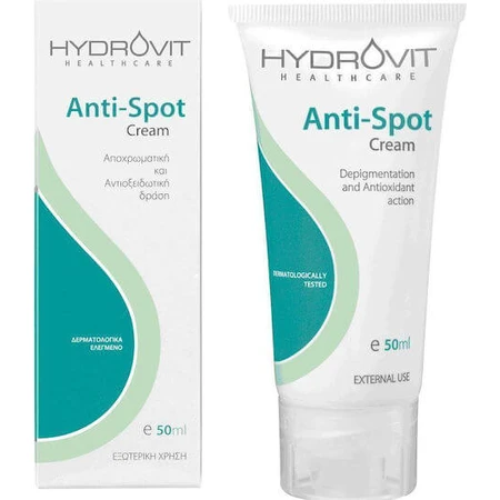 Target Pharma Hydrovit Anti-Spot 24h Gesichtscreme für Rekonstruktion, Unvollkommenheiten und Pigmentflecken mit Vitamin C 50ml