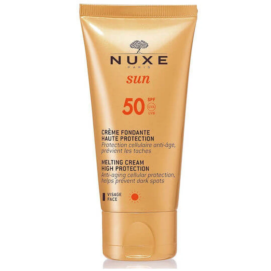 Nuxe Sun Melting Sunscreen Face Cream SPF50 50ml